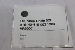 Oil Pump Chain 52L #15140-415-003 1984 VF500C Honda Magna