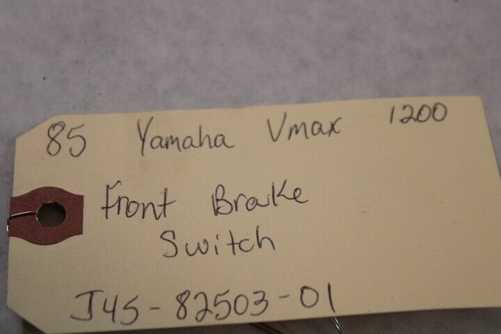 Front Brake Switch J45-82503-01 1990 Yamaha Vmax VMX12 1200