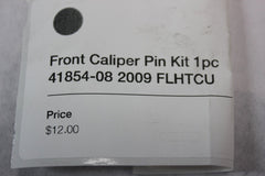 Front Caliper Pin Kit 1pc 41854-08 2009 FLHTCU Harley Davidson