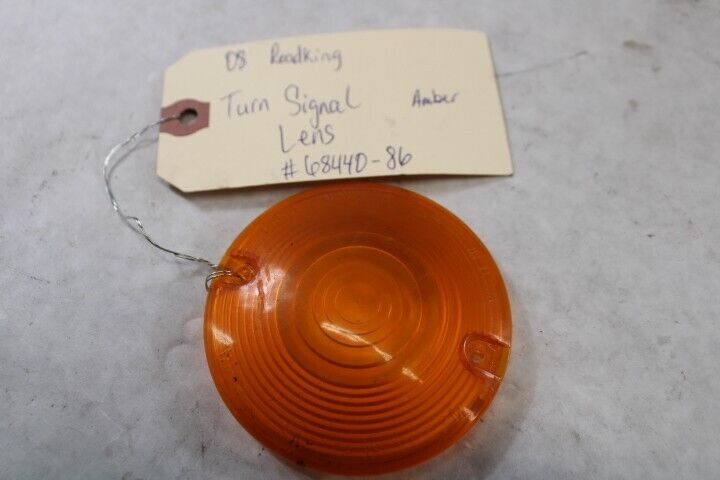 Turn Signal Lens Amber 68440-86 Harley Davidson