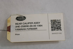 REAR CALIPER ASSY 3HE-2580W-00-00 1994 YAMAHA FZR600R