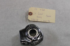 LEFT Control Switch Housing Chrome 71567-96 Upper 71558-96 Lower Harley Davidson