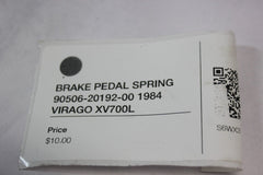BRAKE PEDAL SPRING 90506-20192-00 1984 Yamaha VIRAGO XV700L