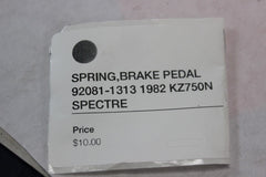 SPRING,BRAKE PEDAL 92081-1313 1982 KZ750N SPECTRE 1982 Kawasaki Spectre KZ750N