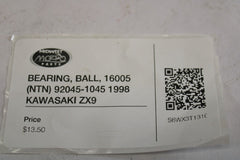 BEARING, BALL, 16005 (NTN) 92045-1045 1998 Kawasaki ZX-9R Ninja