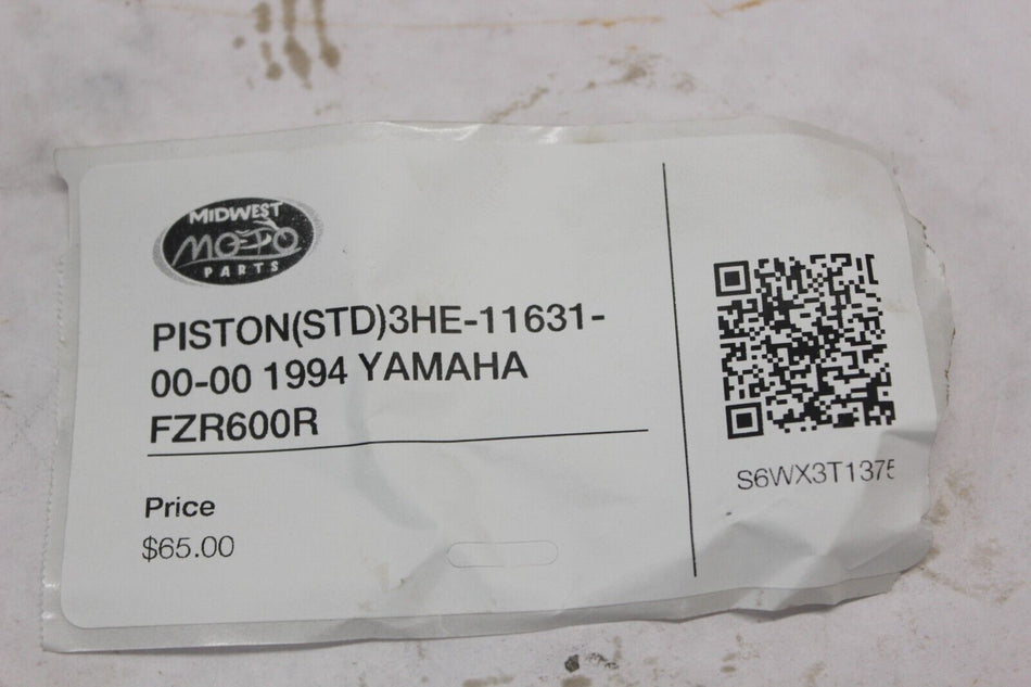 PISTON (STD) 3HE-11631-00-00 1994 YAMAHA FZR600R