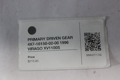PRIMARY DRIVEN GEAR 4X7-16150-02-00 1996 Yamaha VIRAGO XV1100S