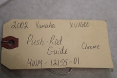 Push-Rod Guide Chrome 4WM-12155-01 2002 Yamaha RoadStar XV1600A