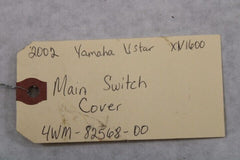 Main Switch Cover Black 4WM-82568-00 2002 Yamaha RoadStar XV1600A