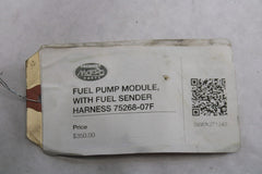 FUEL PUMP MODULE, WITH FUEL SENDER HARNESS 75268-07F Harley Davidson SuperLow