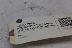 FORK UPPER HOLDER (TOP TREE) 44039-1117 1987 VULCAN VN750A