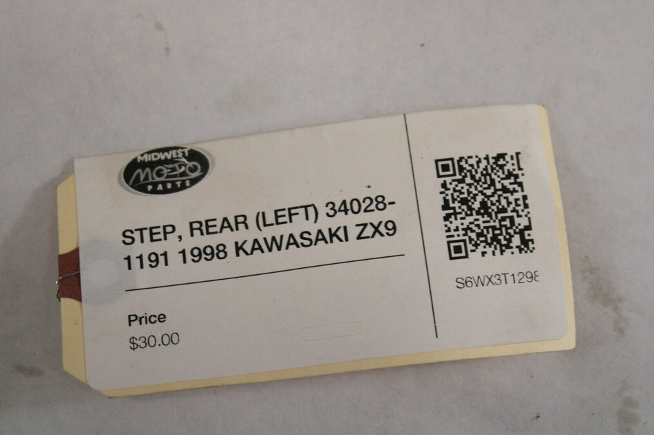STEP, REAR (LEFT) 34028-1191 1998 Kawasaki ZX-9R Ninja