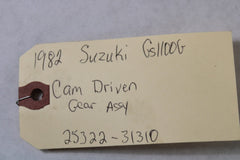 1982 Suzuki GS1100G Z CAM DRIVEN GEAR ASSY 25322-31310