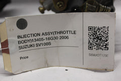 INJECTION ASSY (THROTTLE BODY) 13405-16G30 2006 SUZUKI SV100S