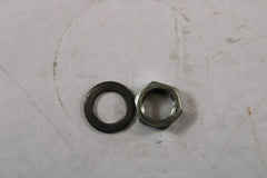 1985 Kawasaki Eliminator ZL900 Generator Shaft Fine Hex Nut & Washer 315BA1600