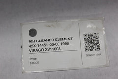 AIR CLEANER ELEMENT 42X-14451-00-00 1996 Yamaha VIRAGO XV1100S