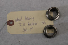 Wheel Bearing I.D Reducer 3/4 -1” (Pair) Harley Davidson Aftermarket