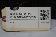 SEAT BLACK 45100-34420-48H, 45100-34420-48G (SEE PHOTOS) 1983 Suzuki GS650GL