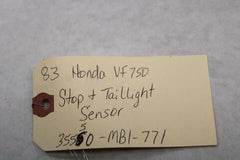 Stop & Taillight Sensor 35550-MG9-771 1983 Honda VF750