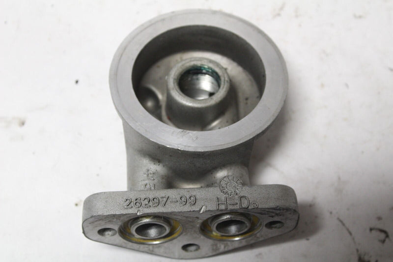 Oil Filter Mount Silver 26274-99, 26297-99Harley Davidson