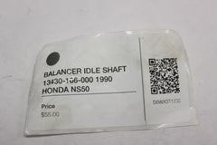 BALANCER IDLE SHAFT 13430-166-000 1990 HONDA NS50F
