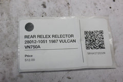 REAR RELEX RELECTOR 28012-1051 1987 VULCAN VN750A