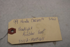 OEM Honda Motorcycle 1999 CBR600F4 Headlight Rubber Cover 33112-MAT-611