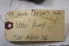 Water Pump 19200-MBW-316 1999 Honda CBR600F4