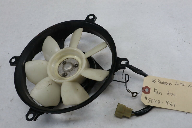 OEM Kawasaki Motorcycle Radiator Fan 1985 ZL900 Eliminator 59502-1061