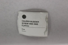 CALIPER BLEEDER SCREW 4890 2009 Harley Davidson FLHTCU Harley Davidson