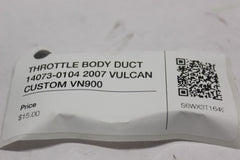 THROTTLE BODY DUCT 14073-0104 2007 VULCAN CUSTOM VN900