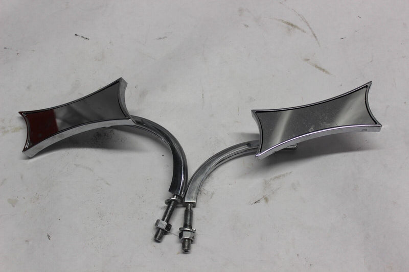 Aftermarket Chrome Mirrors (2) Harley Davidson