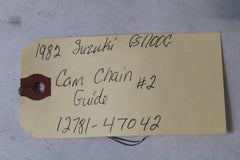 1982 Suzuki GS1100G Z Cam Chain Guide #2 12781-47042