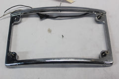 Chrome License Plate Frame 4 X 7 LED