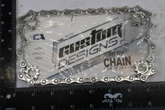 Chrome Chain Link License Plate Frame