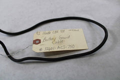 OEM Honda Motorcycle 2002 CBR900 Battery Ground Cable 32601-MCJ-750