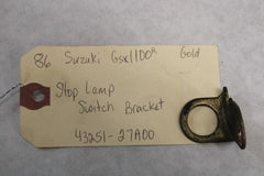 Stop Lamp Switch Bracket 43251-27A00 1986 Suzuki GSXR1100
