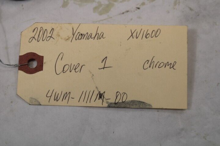 Cover 1 Chrome 4WM-1111M-00 2002 Yamaha RoadStar XV1600A