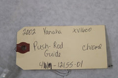 Push-Rod Guide Chrome 4WM-12155-01 2002 Yamaha RoadStar XV1600A