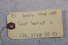 Front Footrest Assy Left 1UT-27410-00-93 1990 Yamaha Vmax VMX12 1200