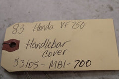 Handlebar Cover 53105-MB1-700 1983 Honda VF750