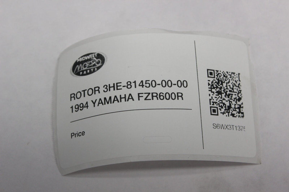 ROTOR 3HE-81450-00-00 1994 YAMAHA FZR600R