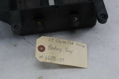 OEM Harley Davidson Battery Tray 2009 Ultra Blk/Sil 66281-09