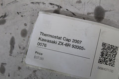 Thermostat Cap 2007 Kawasaki ZX-6R 92005-0076