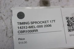 TIMING SPROCKET 17T 14312-MEL-000 2006 CBR1000RR
