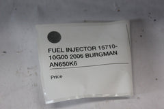 FUEL INJECTOR 15710-10G00 2006 BURGMAN AN650K6