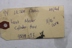 Front Brake Master Cylinder 9/16” Black 1994 Harley Davidson Ultra Classic