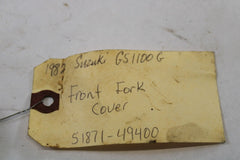 1982 Suzuki GS1100G Z Front Fork Cover 51871-49400
