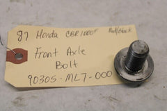 Front Axle Bolt 90305-ML7-000 1987 Honda CBR1000F Hurricane