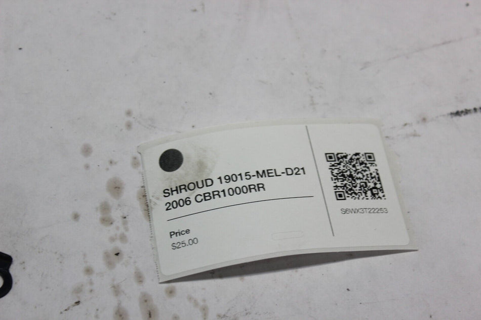 SHROUD 19015-MEL-D21 2006 CBR1000RR